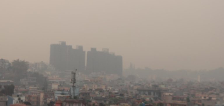 आजपनि काठमाडौँ  विश्वकै प्रदुषित शहर