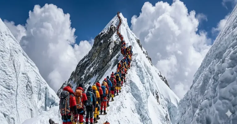 इतिहासकै सर्बाधिक आरोही सगरमाथाको चुचुरोमा पुग्ने: १ अर्ब बढी राजस्व संकलन