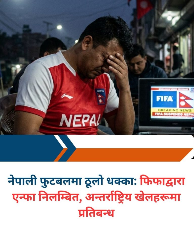 फिफाद्वारा एन्फा निलम्बित, अन्तर्राष्ट्रिय खेलहरूमा प्रतिबन्ध
